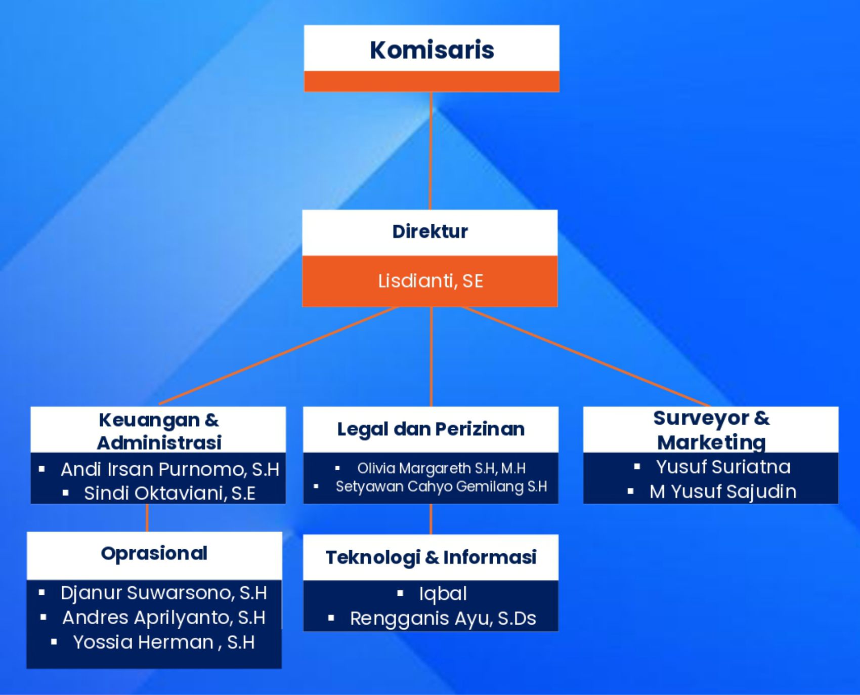 struktur organisasi